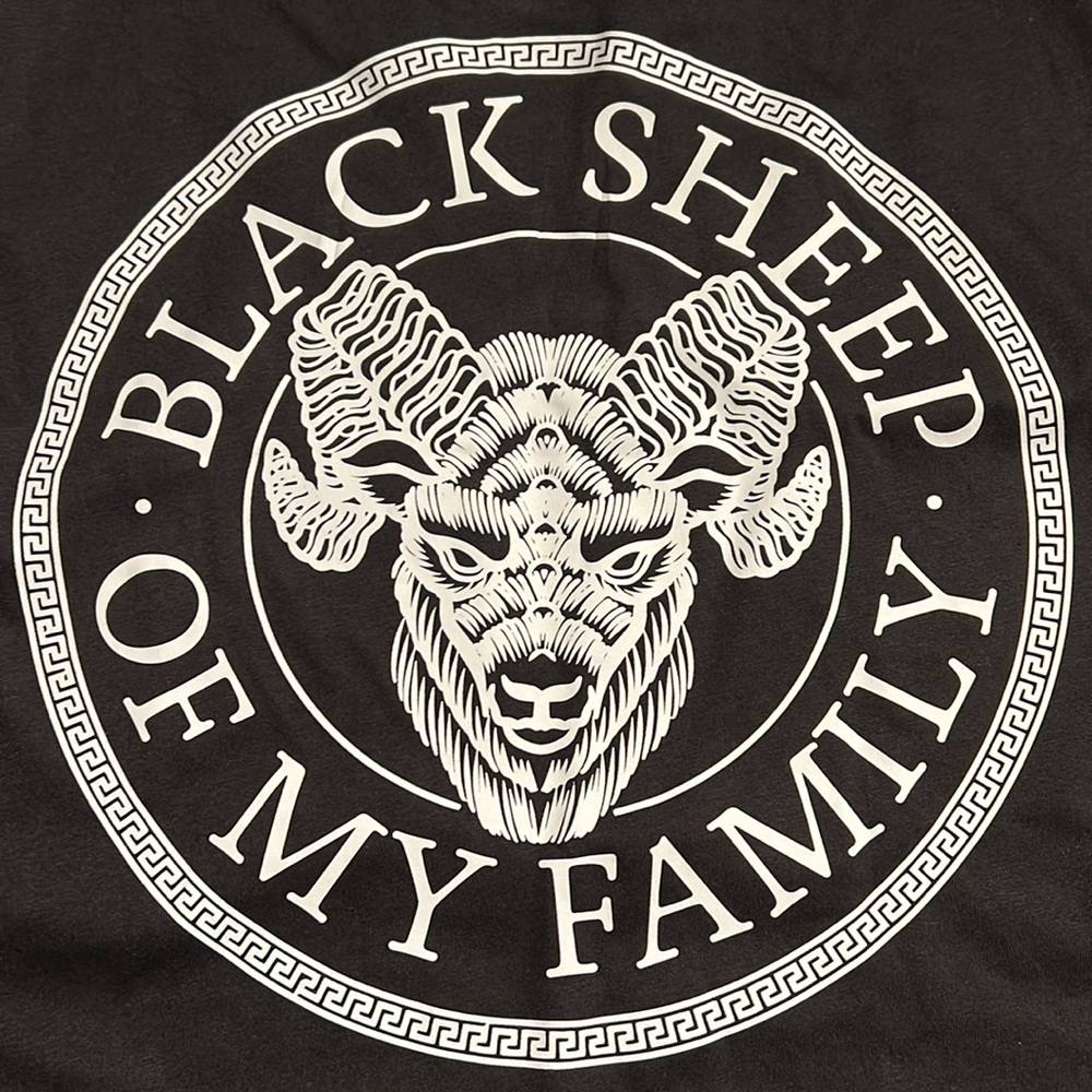 Ink Addict. Black Sheep. Crop Tshirt. Women’s Small. NWT - Picture 5 of 5